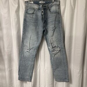 Mens‎ Pacsun Baggy Blue Denim Jeans Size 31x30 Y2K Skater Pacific Sunwear